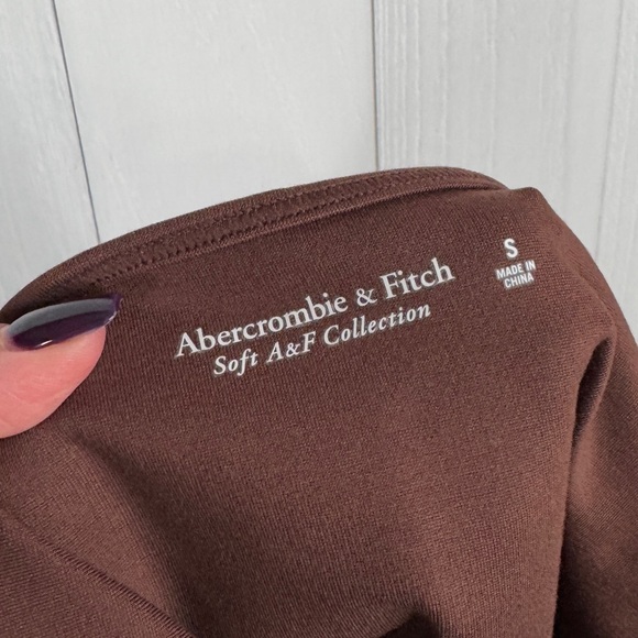 Abercrombie & Fitch Ponte Corset Sweetheart Bodysuit - Picture 7 of 9